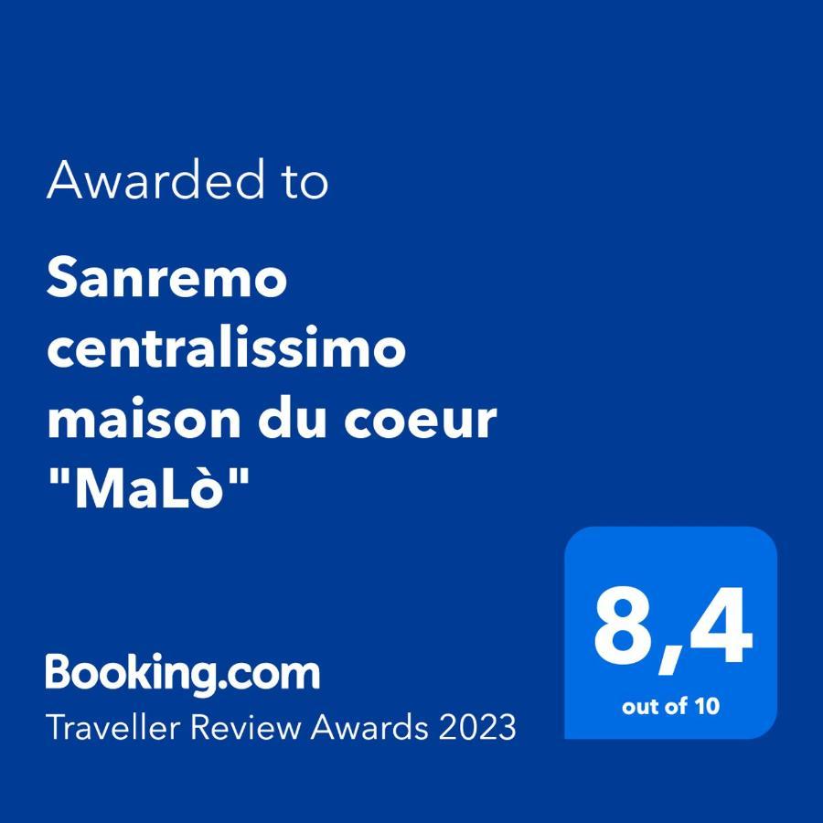 Appartement Sanremo centralissimo maison du coeur MaLò Extérieur photo